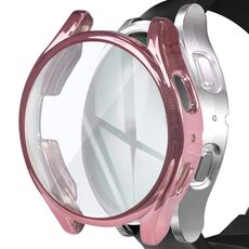 Per Samsung Galaxy Watch 5 44mm Custodia protettiva in TPU antiurto (rosa)