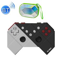 PB TAILS per Switch Bluetooth Wireless Gamepad, Stile: Deluxe Edition (Nero Argento)