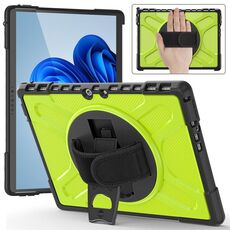 Per MicroSoft Surface Pro 8 TPU + Custodia per tablet PC (giallo verde)