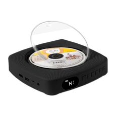 Kecag KC-609 Lettore DVD domestico da parete Lettore CD Bluetooth, specifica: versione CD + non collegato alla TV + versione plug-in (nero)