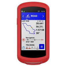 Per Garmin Edge 1040 Cover posteriore completa Cronometro Custodia in silicone (rosso)