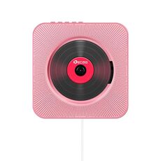 Lettore CD Bluetooth da parete Kecag KC-808 (rosa)