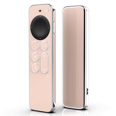 Custodia protettiva in TPU per telecomando Apple TV 4K 4th Siri (rosa)