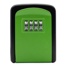 G9 Password a 4 cifre Scatola porta chiavi in lega di alluminio (verde)