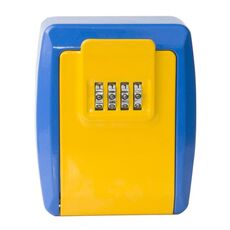 G12 Nail Free Installazione Password Key Storage Box (giallo)