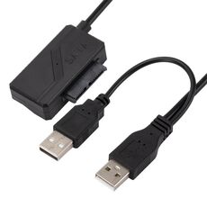 Cavo adattatore da SATA a USB 2.0 Cavo per unità ottica con alimentatore