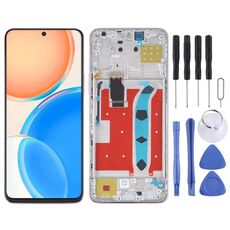 Schermo LCD originale per Honor X8 Digitizer Assemblaggio completo con cornice (rosa)