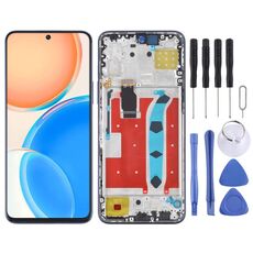 Schermo LCD originale per Honor X8 Digitizer Assemblaggio completo con cornice (blu)