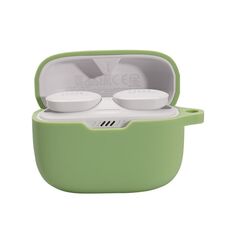 Custodia in silicone per cuffie Bluetooth wireless JBL T230NC TWS (verde Matcha)
