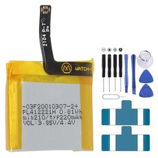220mAh PL412221H Per Huami Amazafit GTS Sostituzione Della Batteria Ai Polimeri Di Litio