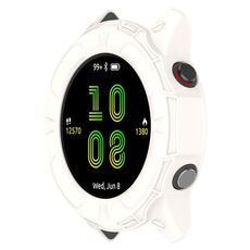 Per Garmin Forerunner 955 Custodia protettiva in TPU antiurto (bianco)
