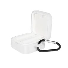 Custodia in silicone per auricolari Bluetooth per Xiaomi Air2 SE (bianco)