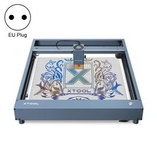 XTOOL P1030254 D1 Pro-20W Macchina per incisione e taglio laser fai-da-te ad alta precisione, Tipo di spina: Spina UE (grigio metallo)