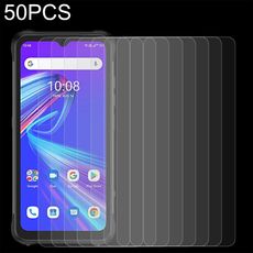 Pellicola in vetro temperato 50 pezzi 0,26 mm 9H 2.5D per UMIDIGI BISON X10S NFC