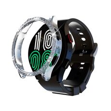 Per Samsung Galaxy Watch5 40mm / 44mm Cassa dell'orologio per PC cava diamantata (trasparente)