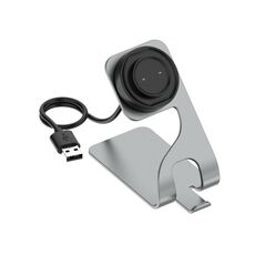 Per Amazfit Bip 3 Supporto per caricatore per orologio in lega di alluminio (grigio siderale)