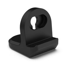 Per supporto in silicone Amazfit Bip 3 senza cavo di ricarica (nero)