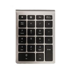 Mini tastiera wireless per laptop BT304 22 tasti, specifiche: Bluetooth (nero argento)