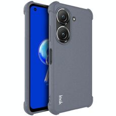 Per Asus Zenfone 9 5G IMAK All-inclusive Airbag TPU Custodia (grigio opaco)