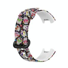 Per cinturino in silicone con stampa Xiaomi Mi Band 7 Pro (testa a colori piccola)
