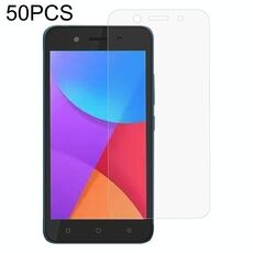 Pellicola in vetro temperato 50 pezzi 0,26 mm 9H 2.5D per Itel A23S