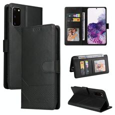 Per Samsung Galaxy S20 GQ UTROBE Custodia in pelle magnetica per telefono (nero)