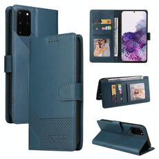 Per Samsung Galaxy S20+ GQ UTROBE Custodia in pelle magnetica per telefono (blu)