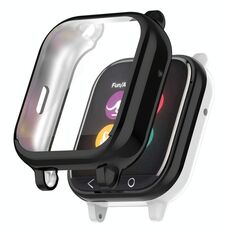 Per Gizmo Watch 1 Series Orologio per bambini a copertura totale Custodia protettiva galvanica in TPU (nero)