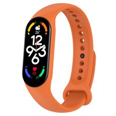 Per Xiaomi Mi Band 7 / 7NFC / 6/6 NFC / 5/5 NFC / Amazfit Band 5 Cinturino ufficiale in silicone (arancione ufficiale)