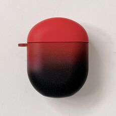 Per Xiaomi Redmi Buds 4 Custodia protettiva smerigliata sfumata per PC (rosso sfumato)