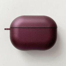 Per Xiaomi Redmi Buds 4 Pro Custodia protettiva per auricolare smerigliato per PC a tinta unita (rosso vino)