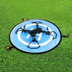 Piattaforma di atterraggio per eliporto pieghevole universale per drone diametro 90 cm