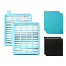 Filterx2+Filter Cottonx6+Air Filter Cottonx4 Accessori per aspirapolvere per Philips FC8471 / FC8630 / FC9322