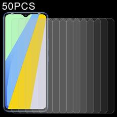 50 PCS 0.26mm 9H 2.5D Pellicola in vetro temperato per Infinix Smart 6 Plus India