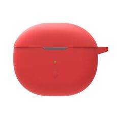 Custodia in silicone per auricolari Bluetooth di colore puro per SoundPEATS Air3-Deluxe (rosso)