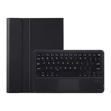 OP11-AS Pelle di agnello Texture Custodia in pelle ultrasottile con tastiera Bluetooth con touchpad e retroilluminazione per pad OPPO 11 pollici (nero)