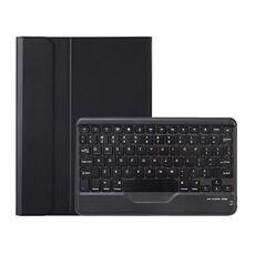 Custodia in pelle per tastiera Bluetooth ultrasottile con struttura in pelle di agnello OP11-B per pad OPPO 11 pollici (nero)