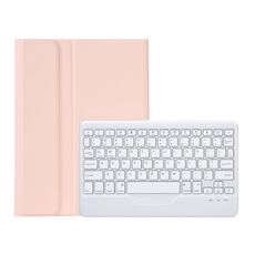 Custodia in pelle per tastiera Bluetooth ultrasottile con struttura in pelle di agnello OP11-B per pad OPPO 11 pollici (rosa)