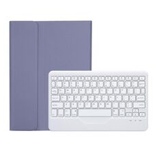 Custodia in pelle per tastiera Bluetooth ultrasottile con struttura in pelle di agnello OP11-B per pad OPPO 11 pollici (viola)