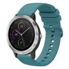 Per Garmin Vivoactive 3 Cinturino in silicone morbido da 20 mm (verde pino)