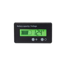 L6133 Display LCD di alimentazione per motociclette elettriche, stile: pulsante anteriore con retroilluminazione verde