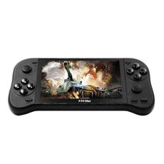 Console di gioco portatile con schermo X50 Max da 5,1 pollici per doppio giocatore con oltre 6000 giochi (nero)