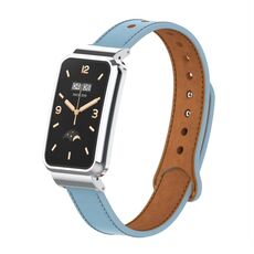 Per Xiaomi Mi Band 7 Pro Cinturino in metallo con doppia borchia (blu freddo)
