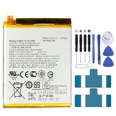 C11P1601 2650mAh per la sostituzione della batteria ai polimeri di litio ASUS Zenfone 3