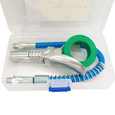 Connettore adattatore NPT da 1/8 di pollice Raccordo terminale di accoppiamento dell'accoppiatore di grasso 10000PSI, Stile: Kit