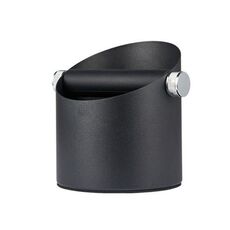 Contenitore per rifiuti di caffè, latte, residui di tè, polvere di riciclaggio, colore: nero (lega di alluminio)