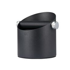 Contenitore per rifiuti di caffè, latte, residui di tè, polvere di riciclaggio, colore: nero (acciaio 45)