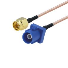 Cavo coassiale RG316 di prolunga dell'antenna da 20 cm (maschio SMA a maschio Fakra C)