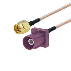 Cavo coassiale RG316 di prolunga dell'antenna da 20 cm (maschio SMA a maschio Fakra D)