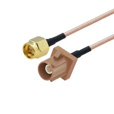 Cavo coassiale RG316 di prolunga dell'antenna da 20 cm (maschio SMA a maschio Fakra F)